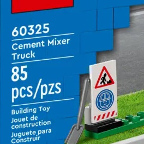 Lego Brand New City Cement Mixer Truck 60325 - Picture 2 of 9
